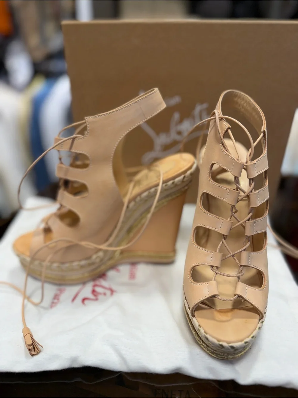 Christian Louboutin elegant lace